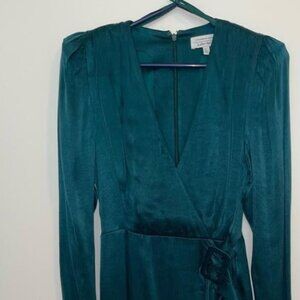 Brand new &Other Story silk green dress (bought $239) Size 4
